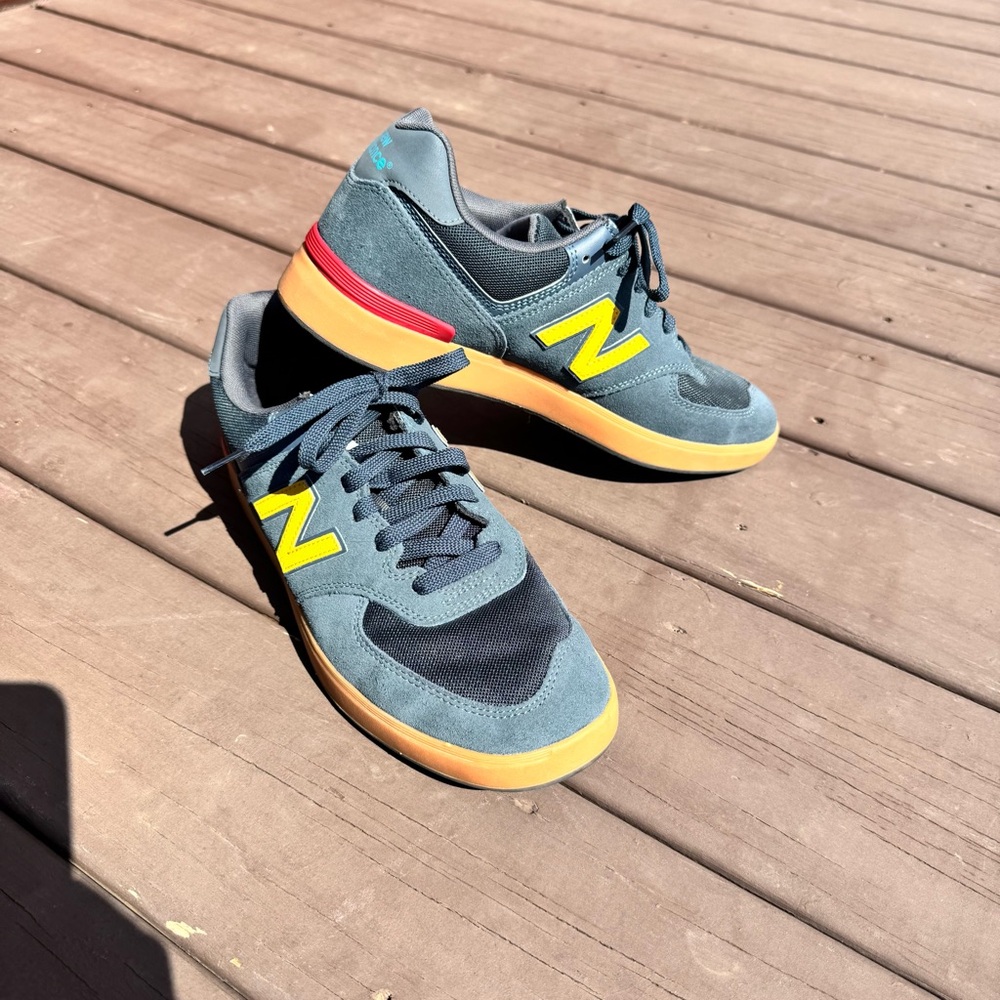 New Balance All Coasts 574 Dark Grey/Navy Gums Men’s Sz 11 NEW w/out tags